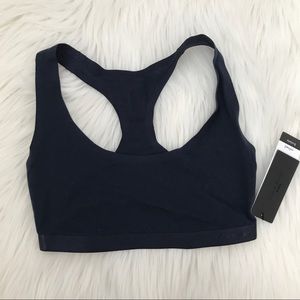 Calvin Klein Navy Unlined Bralette